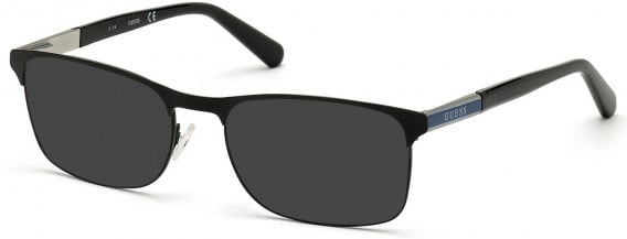 GUESS GU1981-55 sunglasses in Matte Black