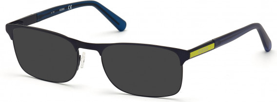 GUESS GU1981-57 sunglasses in Matte Blue