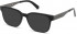 GUESS GU1996-51 sunglasses in Shiny Black