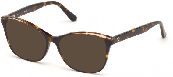 GUESS GU2723-52 sunglasses in Havana/Other
