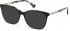 GUESS GU2743-55 sunglasses in Shiny Black