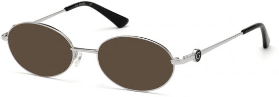 GUESS GU2758-51 sunglasses in Shiny Light Nickeltin