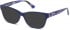 GUESS GU2781-54 sunglasses in Shiny Blue