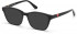 GUESS GU2810 sunglasses in Shiny Black