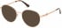 GUESS GU2812 sunglasses in Shiny Rose Gold