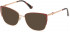 GUESS GU2814-57 sunglasses in Matte Bordeaux