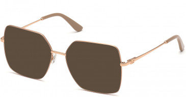 GUESS GU2824 sunglasses in Beige/Other