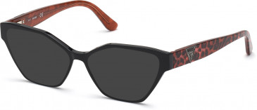 GUESS GU2827 sunglasses in Black/Other