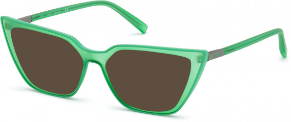 GUESS GU3057 sunglasses in Matte Light Green