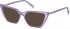 GUESS GU3057 sunglasses in Shiny Violet
