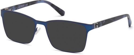 GUESS GU50019-54 sunglasses in Matte Blue