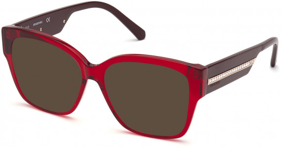 SWAROVSKI SK5390 sunglasses in Shiny Red