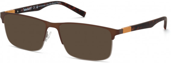 TIMBERLAND TB1651 sunglasses in Shiny Dark Brown