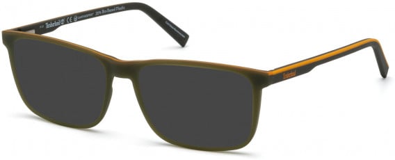 TIMBERLAND TB1654-54 sunglasses in Matte Dark Green
