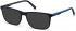 TIMBERLAND TB1654 sunglasses in Matte Black