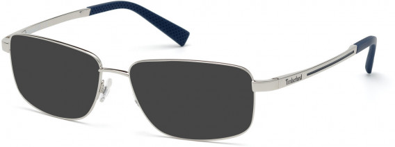 TIMBERLAND TB1648-58 sunglasses in Shiny Light Nickeltin