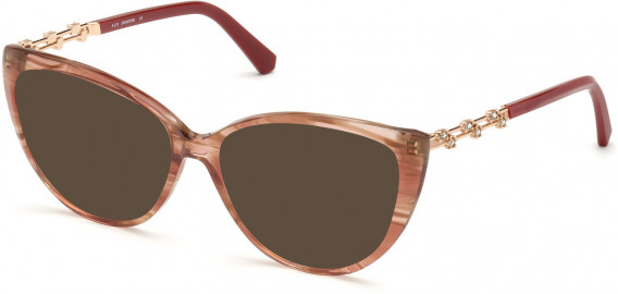 SWAROVSKI SK5382 sunglasses in Shiny Pink