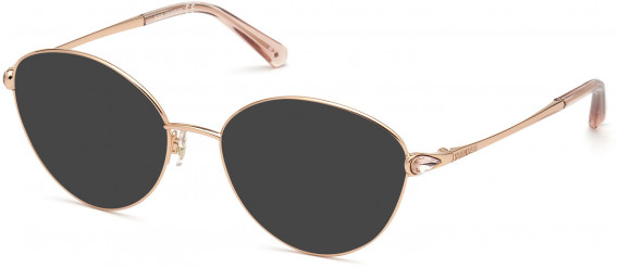 SWAROVSKI SK5373 sunglasses in Pink Gold