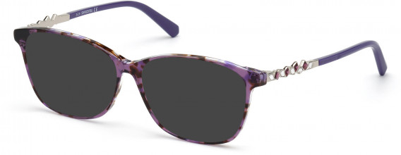 SWAROVSKI SK5371 sunglasses in Coloured Havana