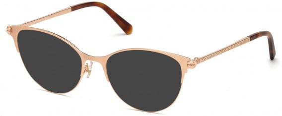 SWAROVSKI SK5348-53 sunglasses in Pink Gold