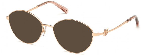 SWAROVSKI SK5347 sunglasses in Pink Gold