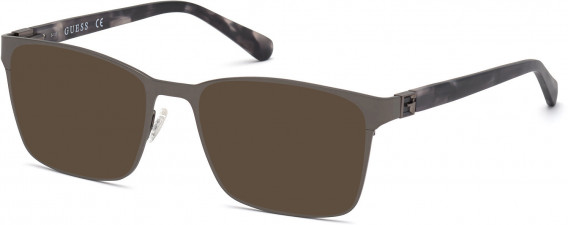 GUESS GU50019-54 sunglasses in Matte Gunmetal