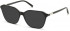 GUESS GU3052 sunglasses in Shiny Black