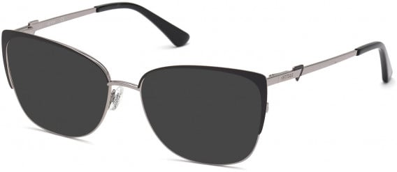 GUESS GU2814-55 sunglasses in Matte Black