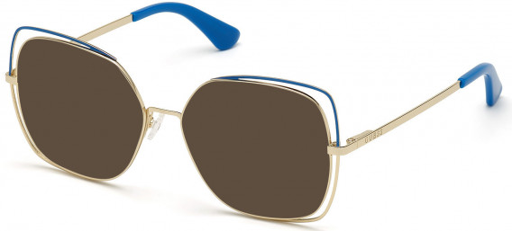 GUESS GU2761 sunglasses in Pale Gold