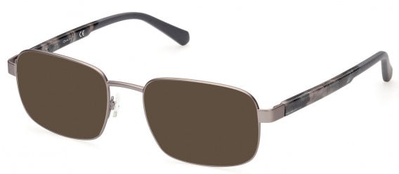 GANT GA3233-53 sunglasses in Shiny Dark Nickeltin