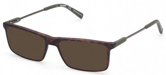 TIMBERLAND TB1675-53 sunglasses in Dark Havana