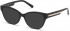 SWAROVSKI SK5392-55 sunglasses in Shiny Black