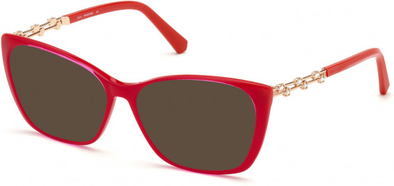 SWAROVSKI SK5383 sunglasses in Red/Other