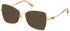 SWAROVSKI SK5369 sunglasses in Shiny Deep Gold