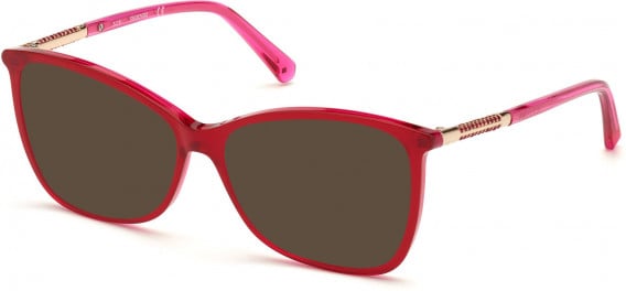 SWAROVSKI SK5384 sunglasses in Shiny Red
