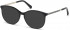 SWAROVSKI SK5309 sunglasses in Shiny Black