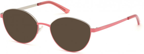 GUESS GU3043 sunglasses in Shiny Pink