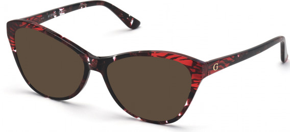 GUESS GU2818 sunglasses in Red/Other