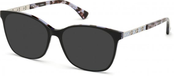 GUESS GU2743-53 sunglasses in Shiny Black