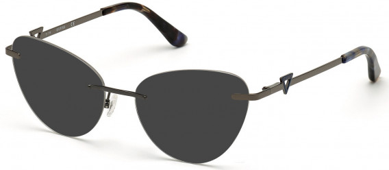 GUESS GU2741 sunglasses in Shiny Gunmetal
