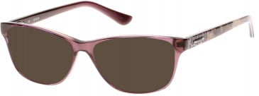 GUESS GU2513 glasses in Shiny Violet