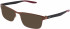 NIKE OPTICAL NIKE 8130-54 Sunglasses in SATIN WALNUT/DARK BEETROOT