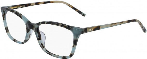DKNY DK5013 glasses in Teal Tortoise
