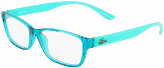 Lacoste L3803B glasses in Aqua With Phospho Temples