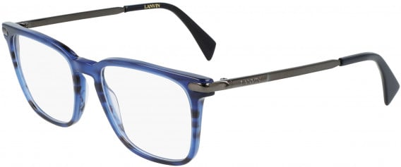 Lanvin LNV2608 glasses in Striped Blue