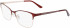 Marchon M-4009 glasses in Matte Bordeaux/Rose Gold