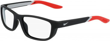 Nike NIKE 5044 glasses in Matte Black/University Red