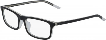 Nike NIKE 5540 glasses in Matte Black/Pure Platinum