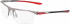 Nike NIKE 8050 glasses in Satin Gunmetal/University Red