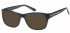 Sunglasses in Black/Blue